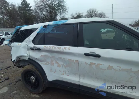 2020 Ford Explorer Police Interceptor from USA, damaged, VIN 1FM5K8AW9LGC12744